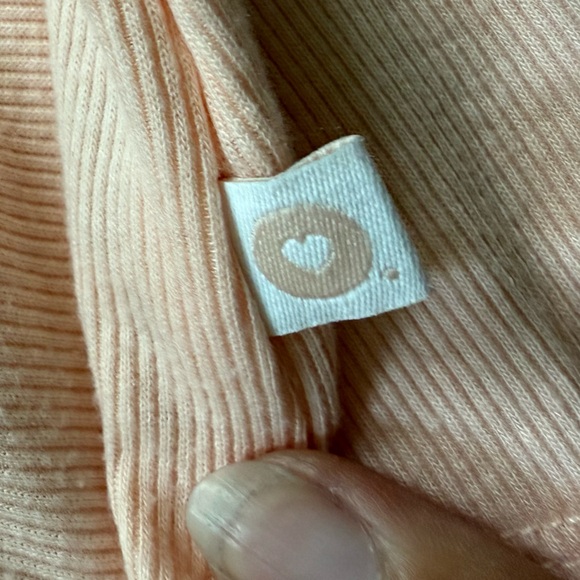 Light Pink Tank Top- Ribbed - Picture 4 of 10